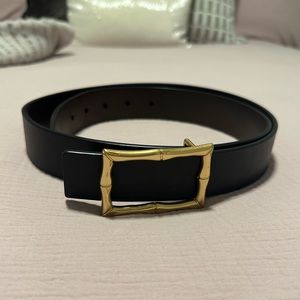 J.McLaughlin Reversible Lina Belt, Black/Brown Combo